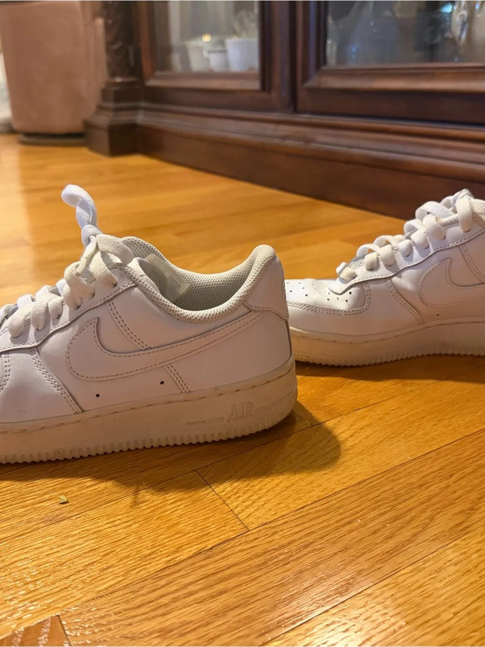 Nike White Low-Top Sneakers